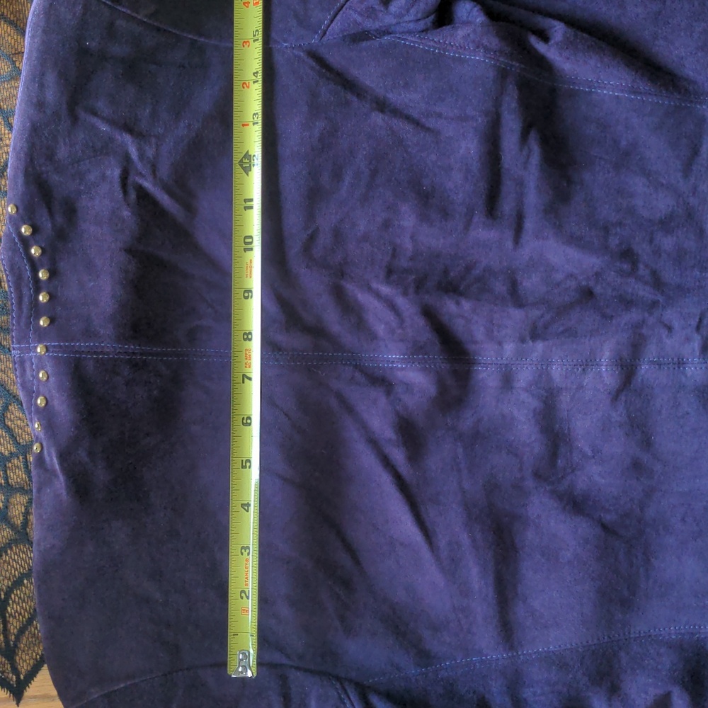 Lanna Purple Suede Blazer - Picture 7 of 8